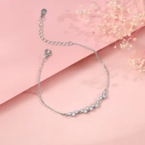 Silver Beautiful Glittering Bracelet