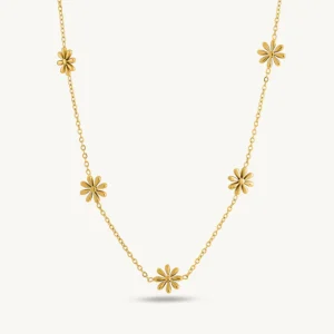 Daisy Flower Necklace