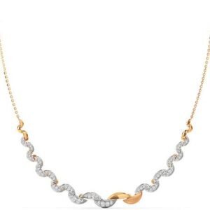 Rose Gold Jewellery - Taesha Diamond Necklace For Women