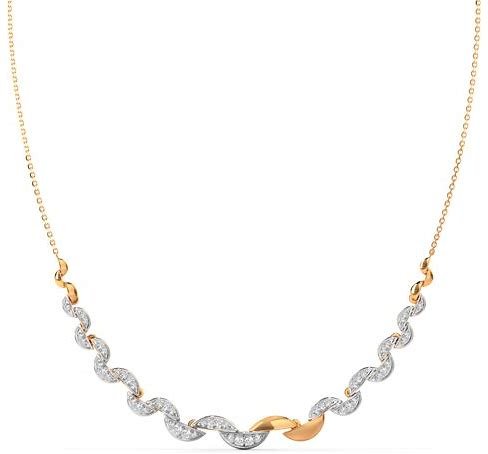 Rose Gold Jewellery - Taesha Diamond Necklace For Women