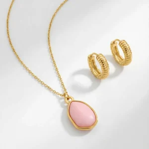 Blush Loop Jewellery Set